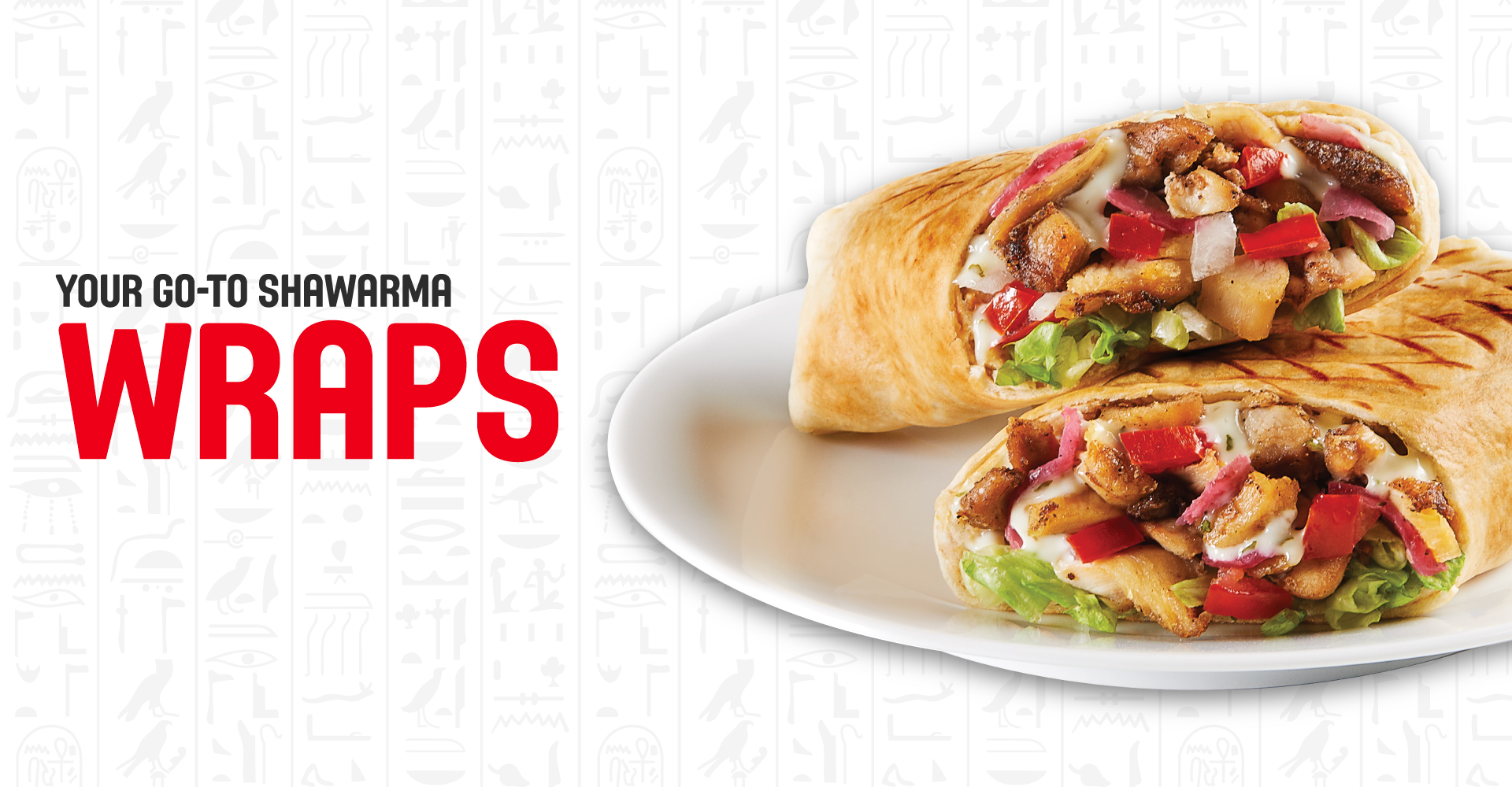your go to shawarma wraps.