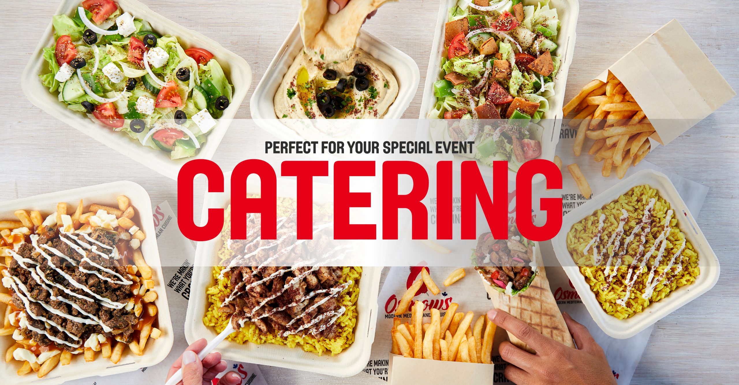 perfect for your special events, catering.