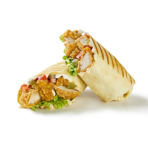 chicken shawarma wrap