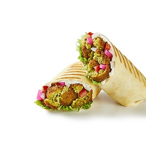 falafel wrap (vegetarian)