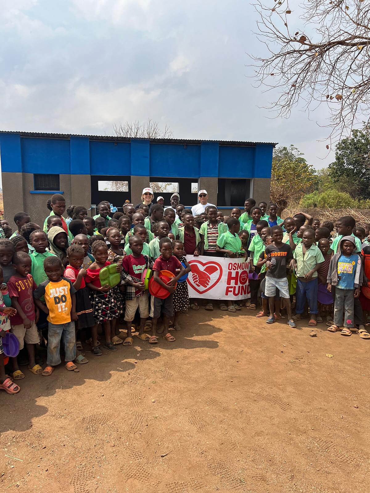 osmows hope fund iniciative helping children in places of learning in Zambia